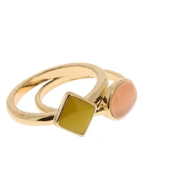 Bague dore Nudio
