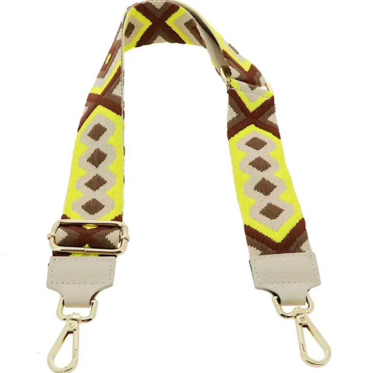 Bandouliere de sac jaune Navajo