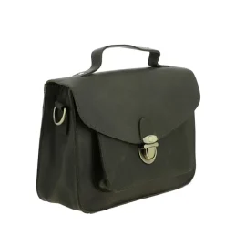 BOSTON sac cartable a bandouliere en cuir