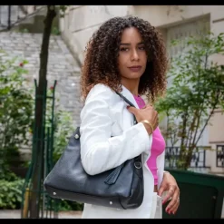 BOTELLO sac hobo en cuir