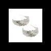 Boucles d'oreilles argentees, Tajor