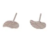 Boucles d'oreilles argentees, Angel