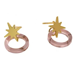 Boucles d'oreilles dorees, Stella