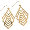 Boucles d'oreilles Strelitzia