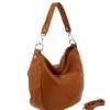 BRELEV sac hobo en cuir