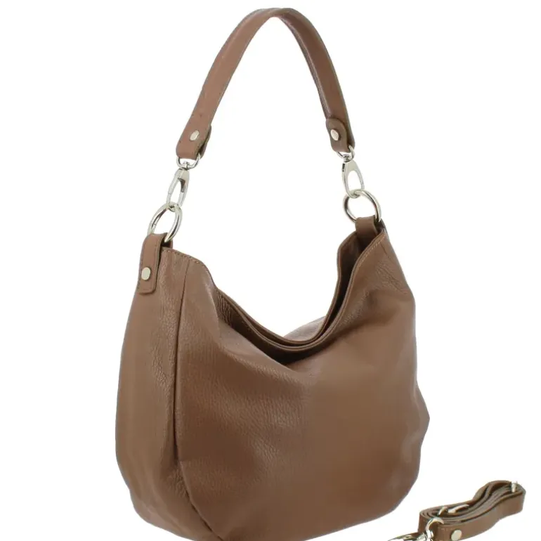 BRELEV sac hobo en cuir