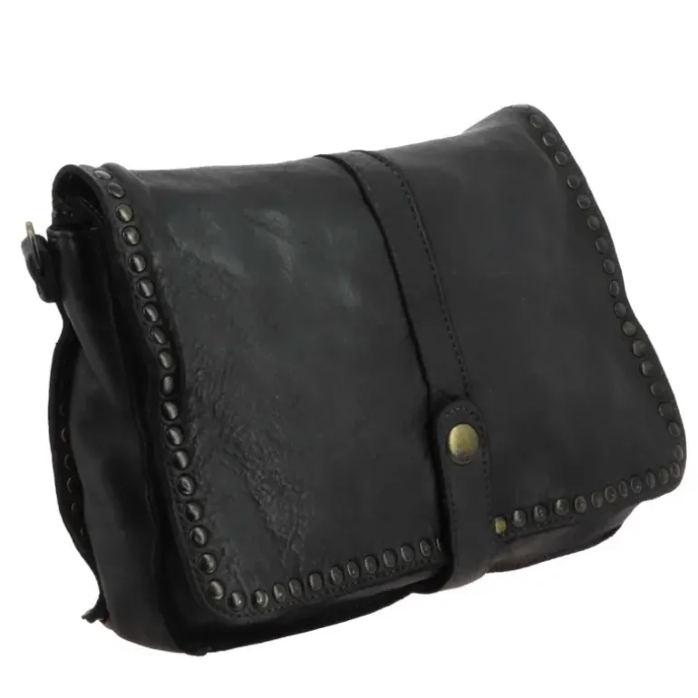 DERBY sac besace vintage en cuir