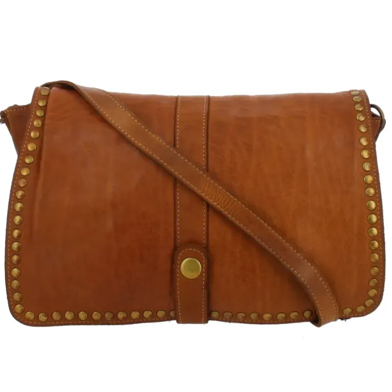 DERBY sac besace vintage en cuir