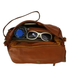 DERBY sac besace vintage en cuir