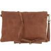 ERMELO sac pochette a bandouliere en cuir