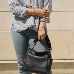 FRIDA sac hobo en cuir