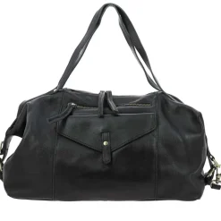 Grand sac en cuir a bandouliere LARA
