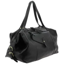 Grand sac en cuir a bandouliere LARA