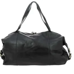 Grand sac en cuir a bandouliere LARA