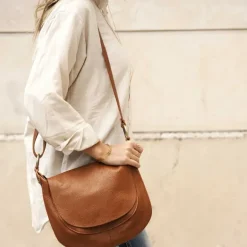 LEIRIA sac besace en cuir