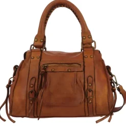 MELLAL sac a main bandouliere vintage en cuir