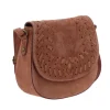 MUSCARI sac bandouliere en cuir