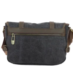MYR besace en cuir et toile