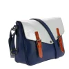 OXFORD sac cartable irise en cuir