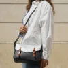 OXFORD sac cartable irise en cuir