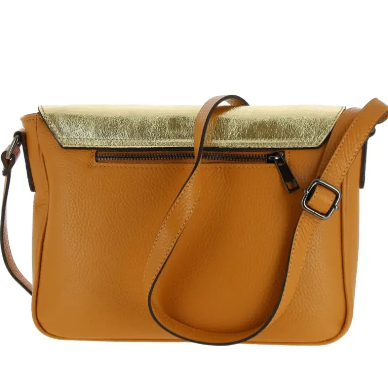 OXFORD sac cartable irise en cuir