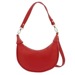 Petit sac demi lune en cuir LUNA