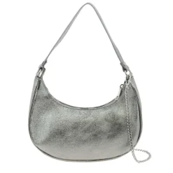 Petit sac demi lune en cuir SOYO