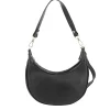 Petit sac demi lune en cuir LUNA