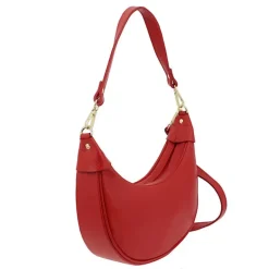 Petit sac demi lune en cuir LUNA