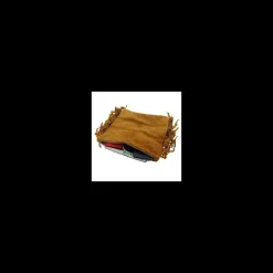 Sac a franges en cuir daim MILO