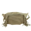 Sac banane a franges en cuir MASERU