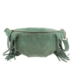 Sac banane a franges en cuir MASERU