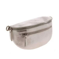 Sac banane metallise en cuir COOLY