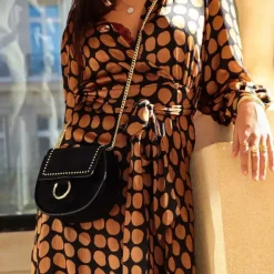 Sac bandouliere en cuir VOLUTES