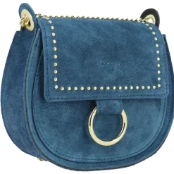 Sac bandouliere en cuir VOLUTES