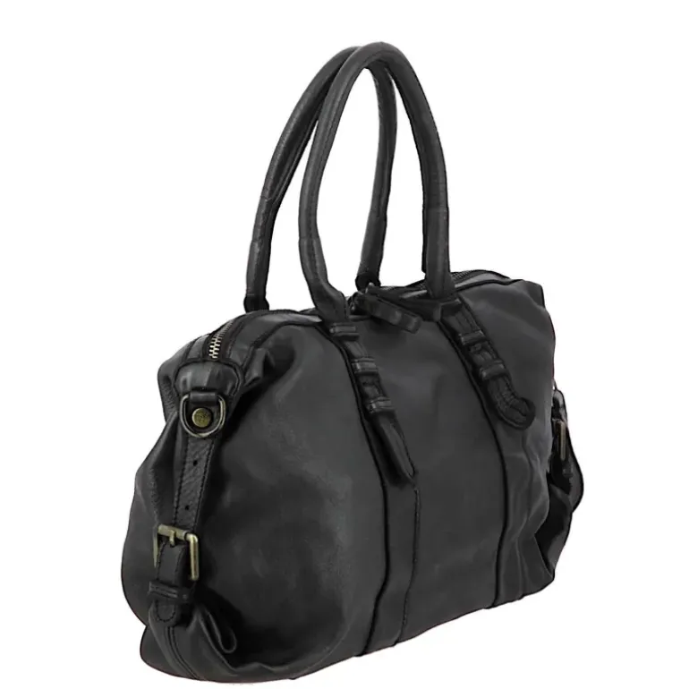Sac bowling vintage en cuir NOVA