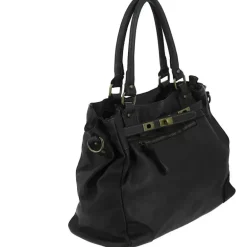 Sac cabas vintage en cuir CHIBIA