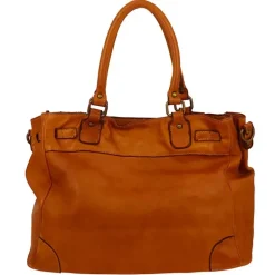 Sac cabas vintage en cuir CHIBIA