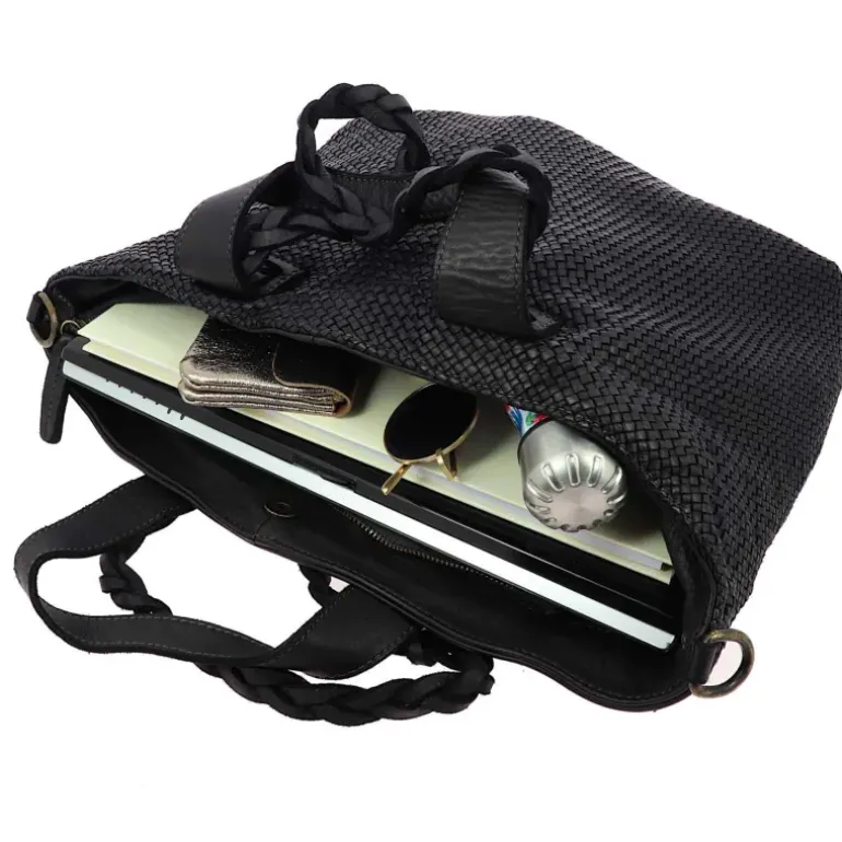 Sac cabas vintage en cuir DAKOTA