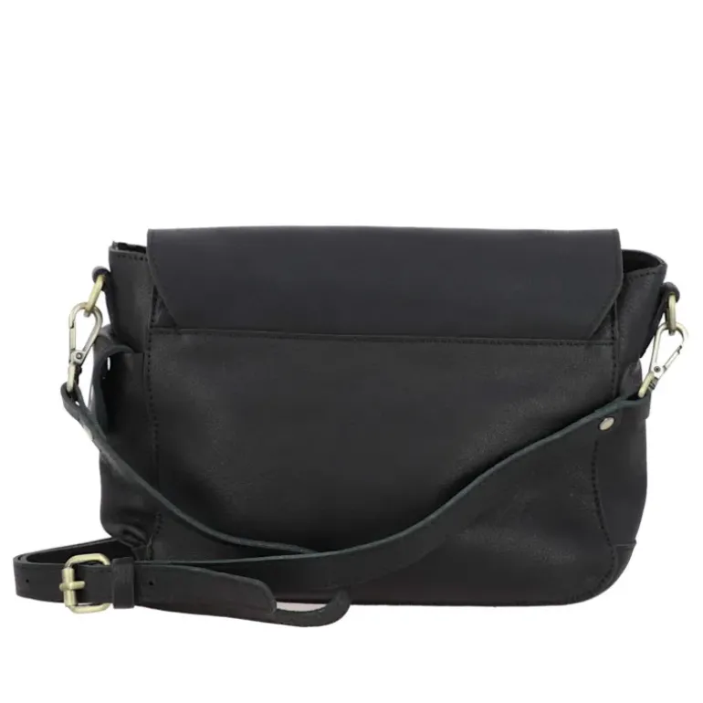 Sac cartable a bandouliere en cuir LYRIA