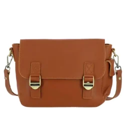 Sac cartable a bandouliere en cuir LYRIA