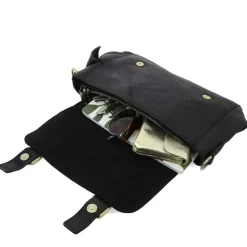 Sac cartable a bandouliere en cuir LYRIA
