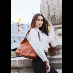 Sac hobo en cuir YOGOSS
