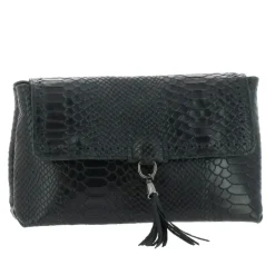 SMULE sac effet python en cuir