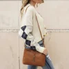 SPLIT sac trotteur bandouliere en cuir