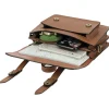 TILMIT sac cartable vintage en cuir