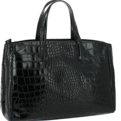 TOMBSOR sac a main en cuir croco